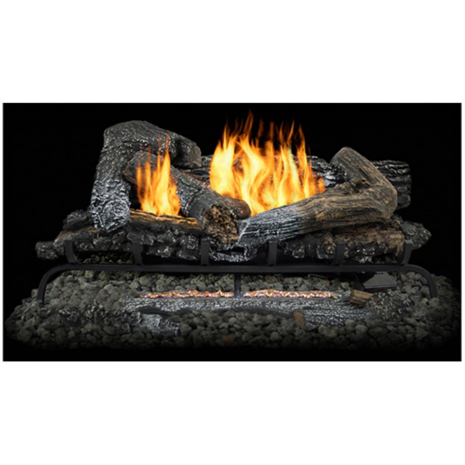 Kozy World Fireplace Beautiful Peterson Real Fyre 18 Inch evening Fyre Charred Log Set with