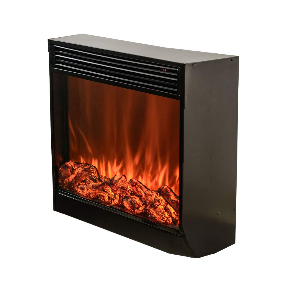 Electric Fireplace Remote Control Realistic Flame Effect 51R5ik p1xL SL1001