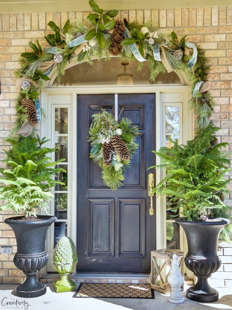 Large Wreaths for Above Fireplace Elegant My Christmas Home tour 2016 Christmas