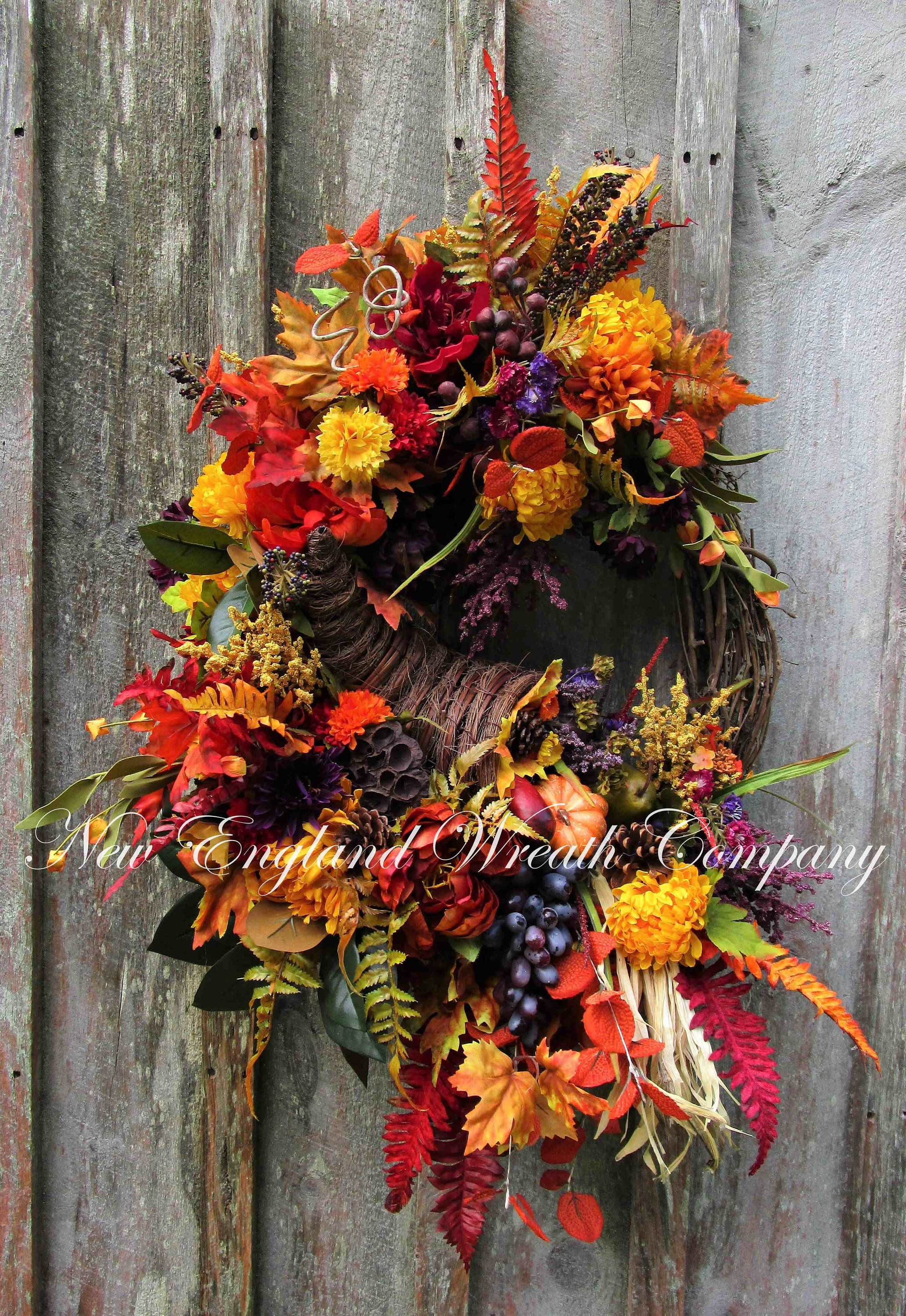 Large Wreaths for Above Fireplace Inspirational Fall Cornucopia Wreath Autumn Wreath Thanksgiving Wreath