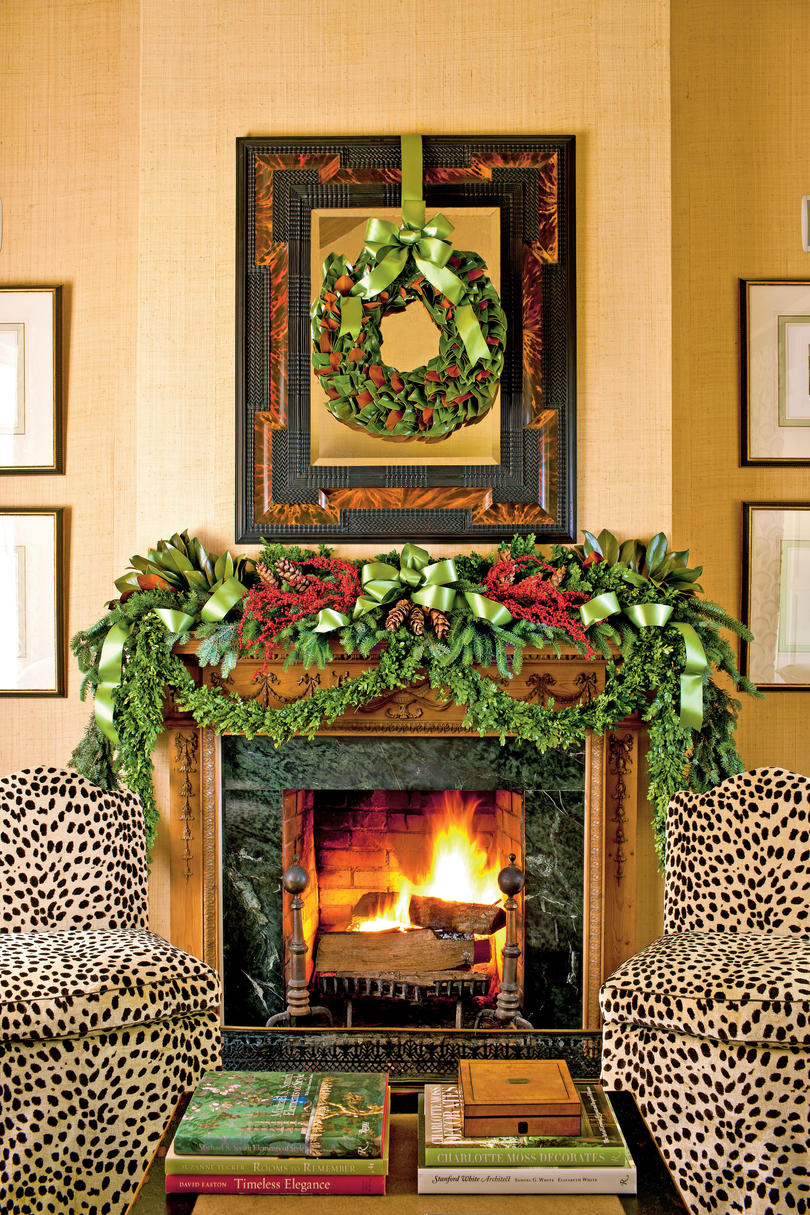 Large Wreaths for Above Fireplace Luxury Our Best Ever Holiday Decorating Ideas