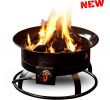 Lava Rock Fireplace Inspirational Portable Gas Fireplace Heater Lp Propane Outdoor Camping