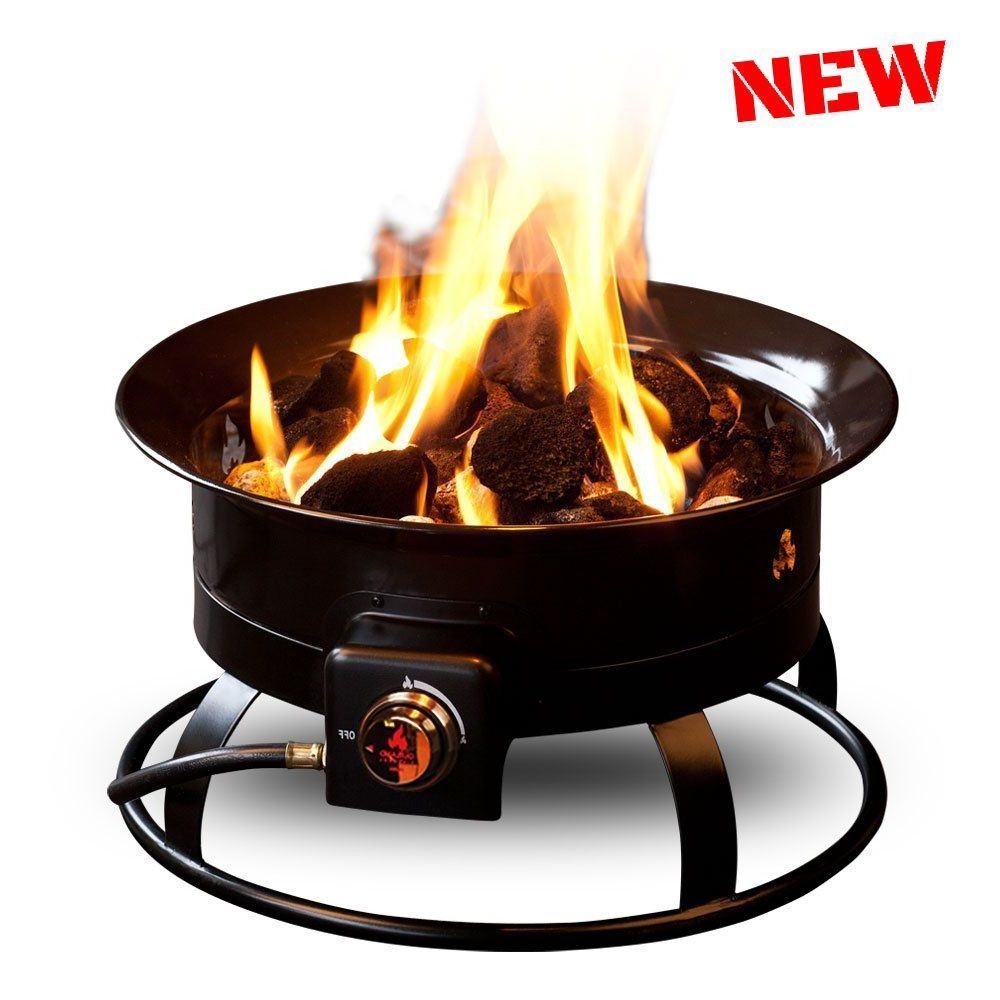 Lava Rock Fireplace Inspirational Portable Gas Fireplace Heater Lp Propane Outdoor Camping