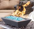 Lava Rocks for Gas Fireplace Beautiful Lakeview Outdoor Designs Westfalen 18 Inch Table top Natural Gas Fire Pit Black