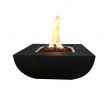 Lava Rocks for Gas Fireplace Best Of Modeno Aurora 34 In X 34 In Grey Square Concrete Propane