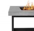 Lava Rocks for Gas Fireplace Elegant Real Flame Brenner 16 In Fiber Concrete Propane Fire Table In Cement