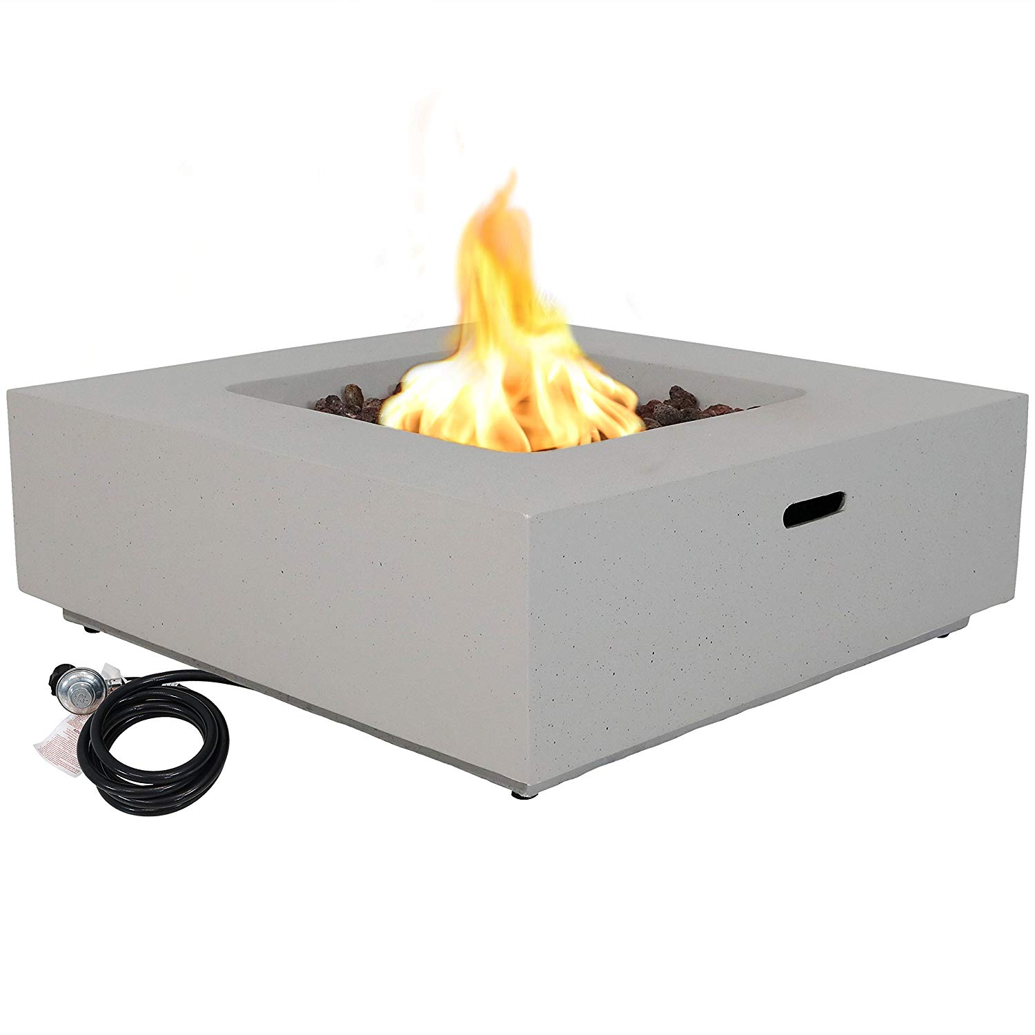 Amazon Sunnydaze Contempo Outdoor Propane Gas Fire Pit 81knu5w0dNL SL1500