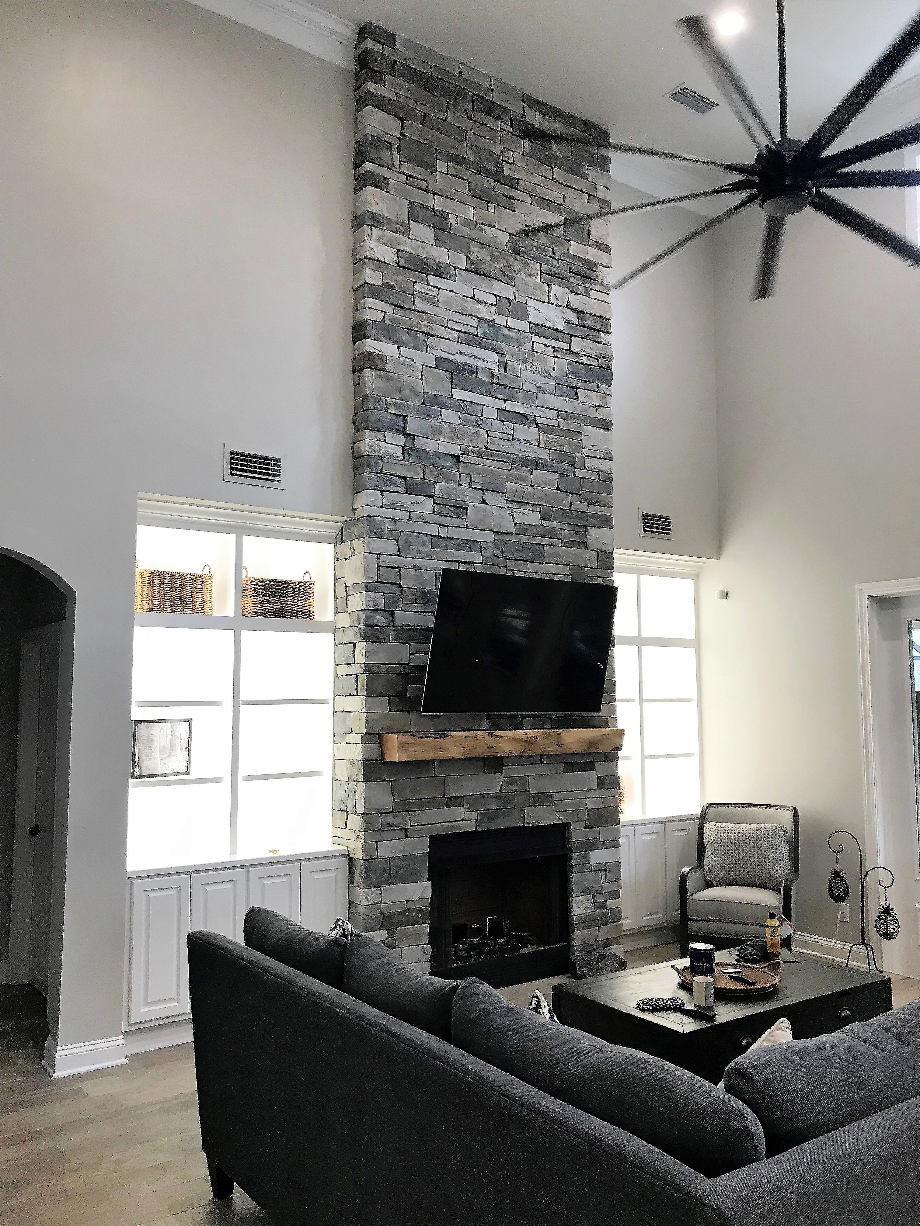 Ledgestone Fireplace Inspirational Another Pleted Project Done by Project Manager Travis