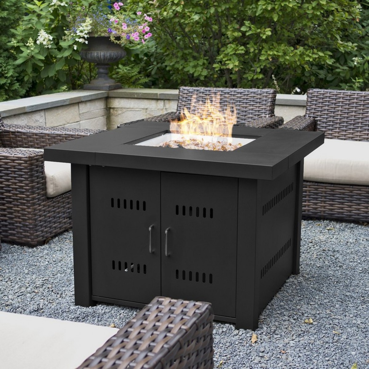 Patio Table With Gas Fire Home 014 hg ps02 blk 1
