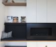 Linear Fireplace with Mantel New Very Clean Lines Simple Wall Panel Detail Modern Inglenook