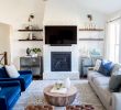 Living Room with Fireplace Decorating Ideas Inspirational 48 Inspirational Blue and Black Living Room Decorating Ideas