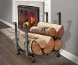 Log Holder for Inside Fireplace Inspirational Enclume Arch Log Rack Patio Lawn & Garden Hammered Steel