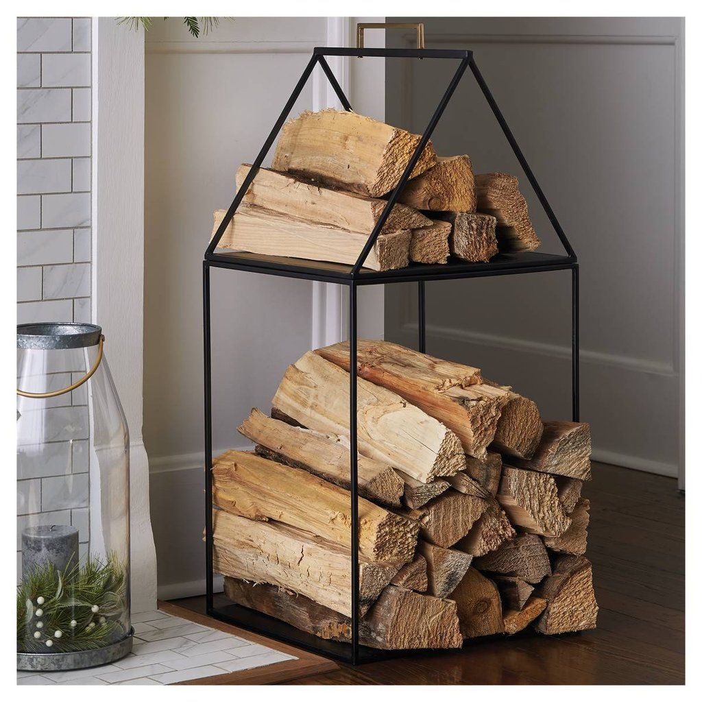 Hearth & Hand With Magnolia House Log Holder 4cb2c da0844b3ce91b44afc491