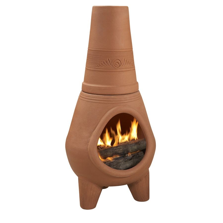 Luxury Chiminea Lowes chiminea lowes new shop pr imports 42 in h x 18 5 in d x 18 5 in w terracotta clay of chiminea lowes 1