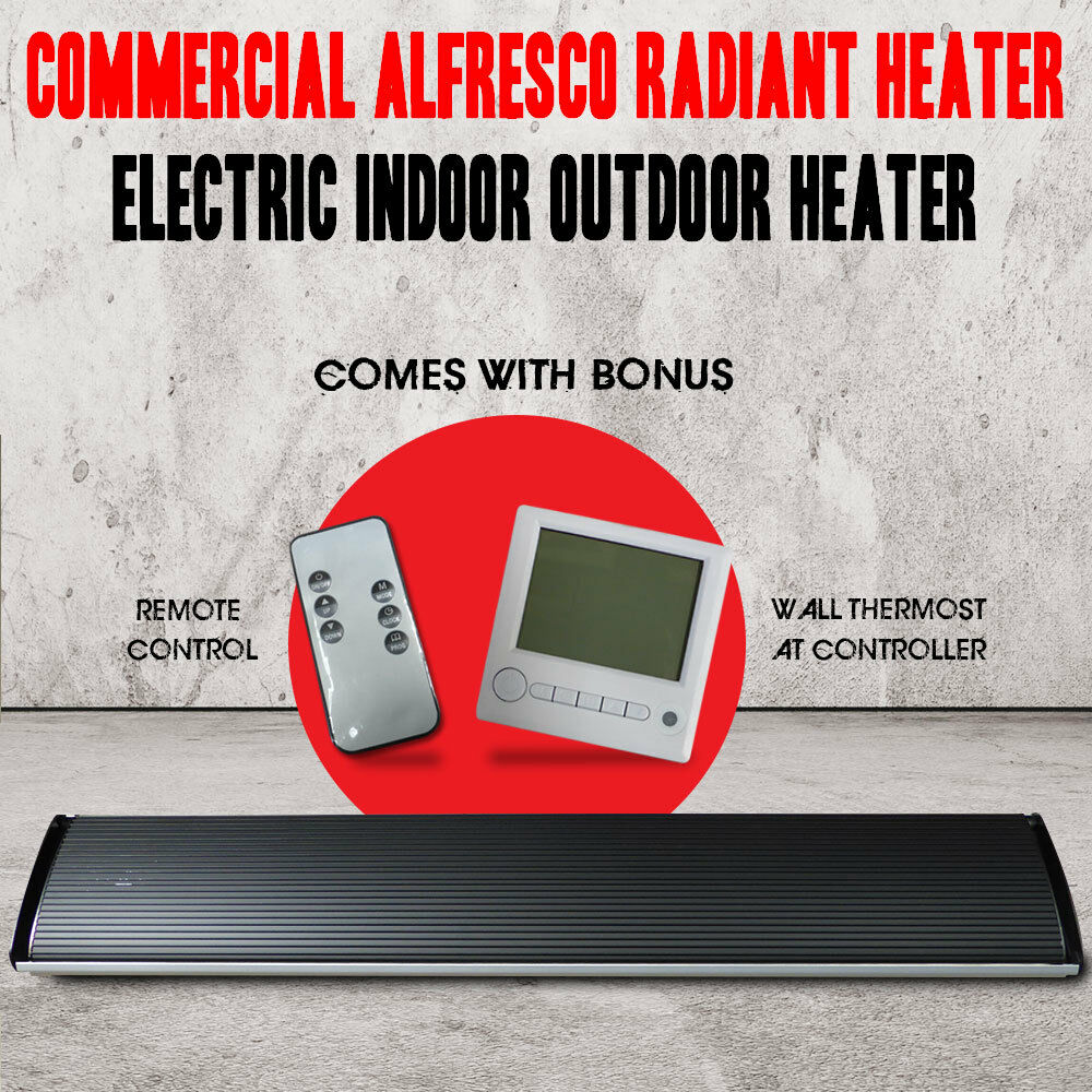 Lumina Fireplace Tv Stand Beautiful 1800w Mercial Alfresco Radiant Strip Patio Heater Electric Indoor Outdoor