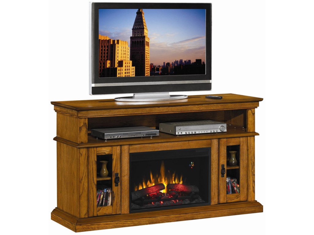 Magikflame Electric Fireplace Inspirational Oak 26mm2209 O107