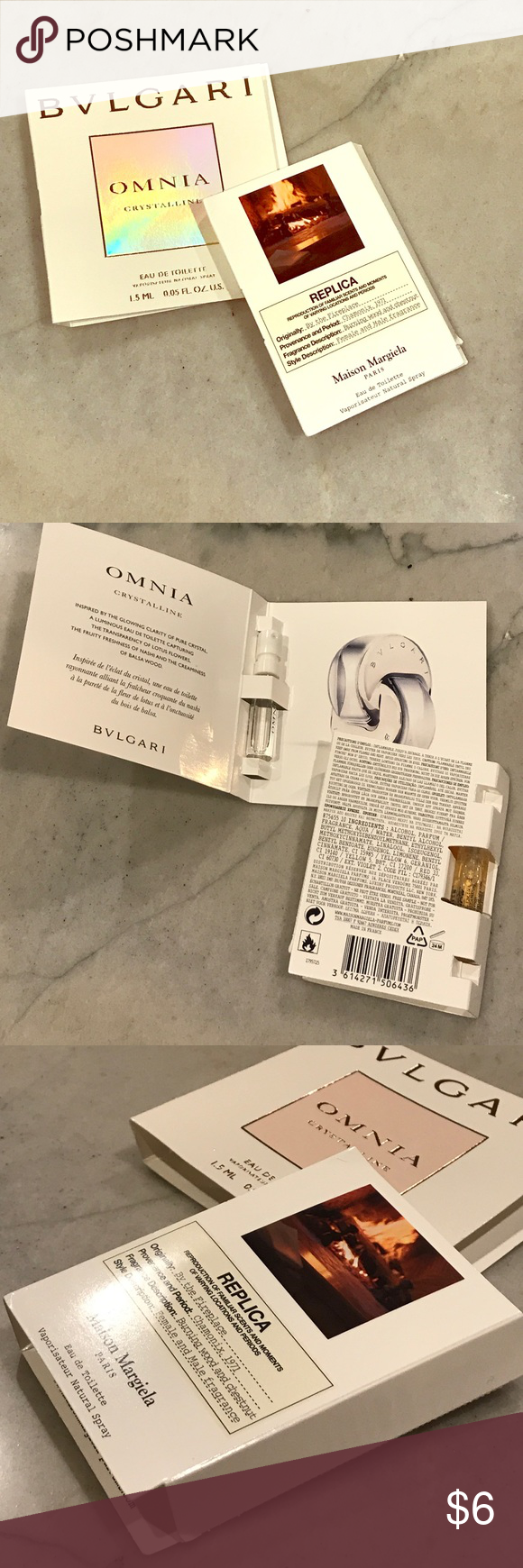 Maison Margiela Bulgari Womens Sample Perfume Duo Brand new 790db7e0c7399f2c a20d0c948