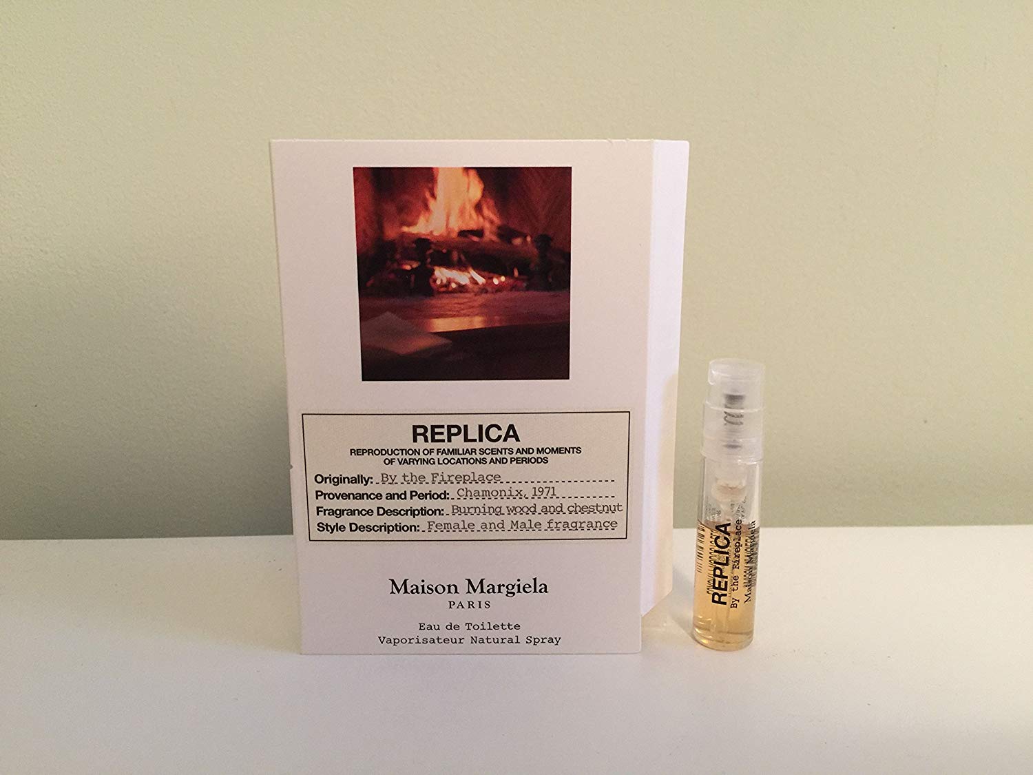 Maison Margiela Replica by the Fireplace Elegant Maison Martin Margiela Replica by the Fireplace Fragrance Deluxe Travel Size 0 04 Oz
