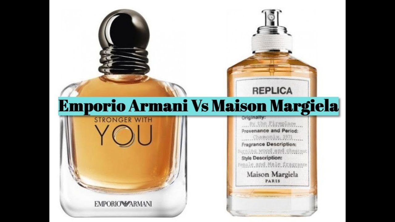 Maison Margiela Replica by the Fireplace Luxury Stronger with You Vs by the Fireplace Face F