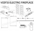 Majestic Gas Fireplace Parts New Electric Fireplace Vcef33 Vcef33 the Cozy Cabin Stove