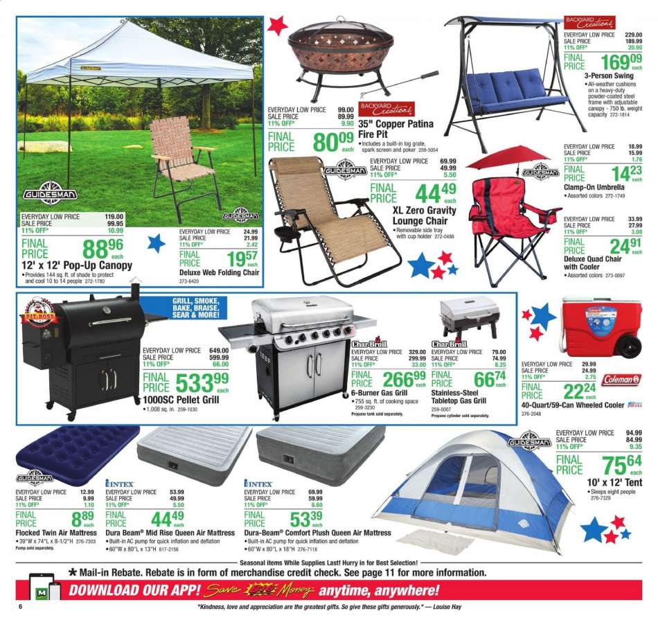 Menards flyer 08 25 2019 09 02 2019 950