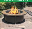 Menards Gas Fireplace Inspirational the Backyard Creations 44” Wood Burning Firepit Table