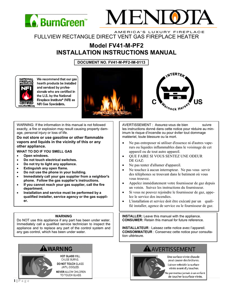 Mendota Gas Fireplace FullView Modern Model FV41 MOD PF2 1 9850b68f4a82aee6e3c268dbb453b391