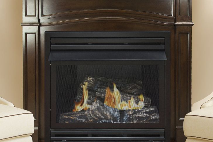 Mendota Fireplace Price List Unique Pleasant Hearth 46 In Natural Gas Full Size Cherry Vent Free Fireplace System 32 000 Btu