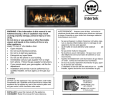 Mendota Gas Fireplace Insert Inspirational Mendota Fv 41 M Pf2 Operating Instructions