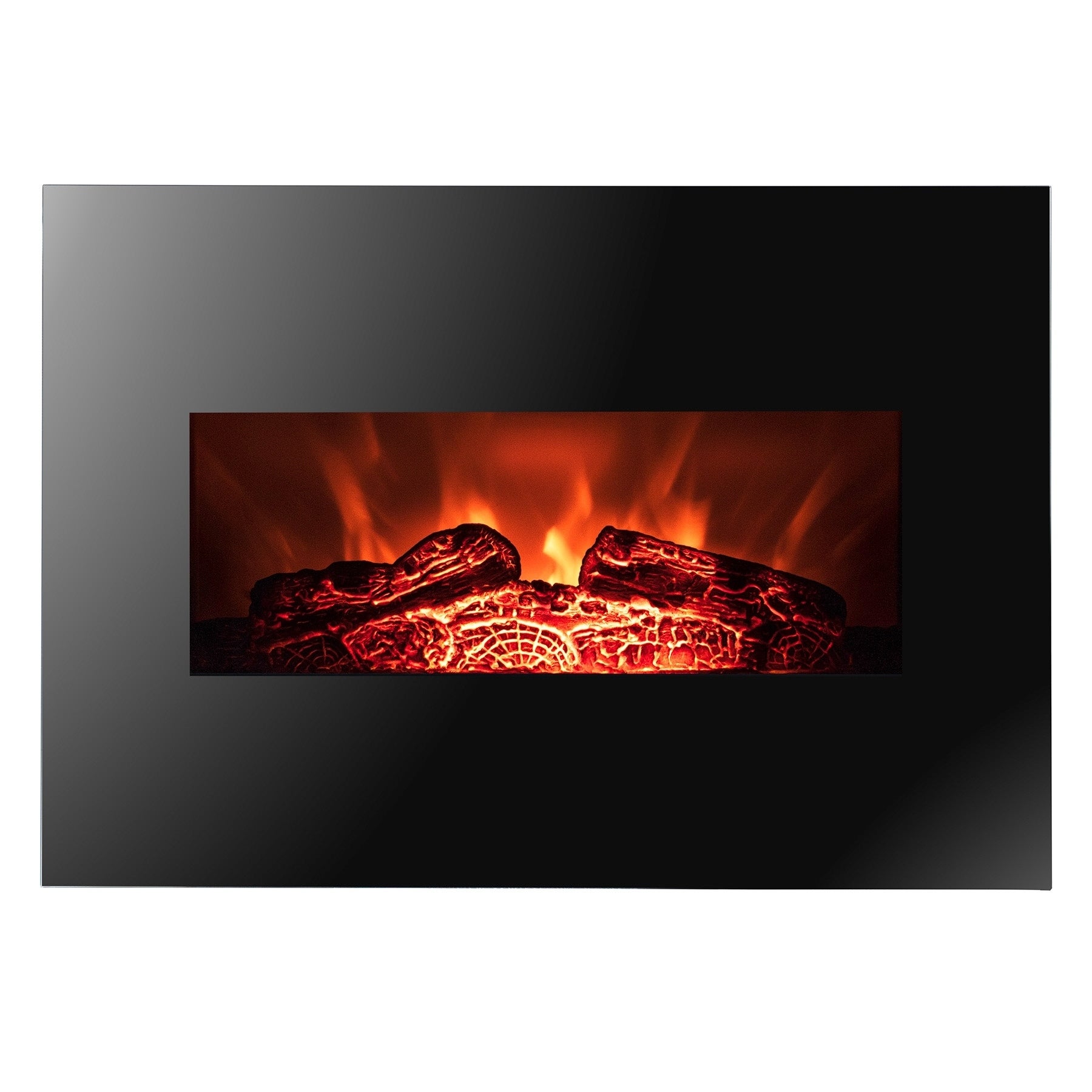 Mid Century Electric Fireplace New Golden Vantage Fp0063 26" Wall Mount Electric Fireplace 3d Flames Firebox W Logs Heater