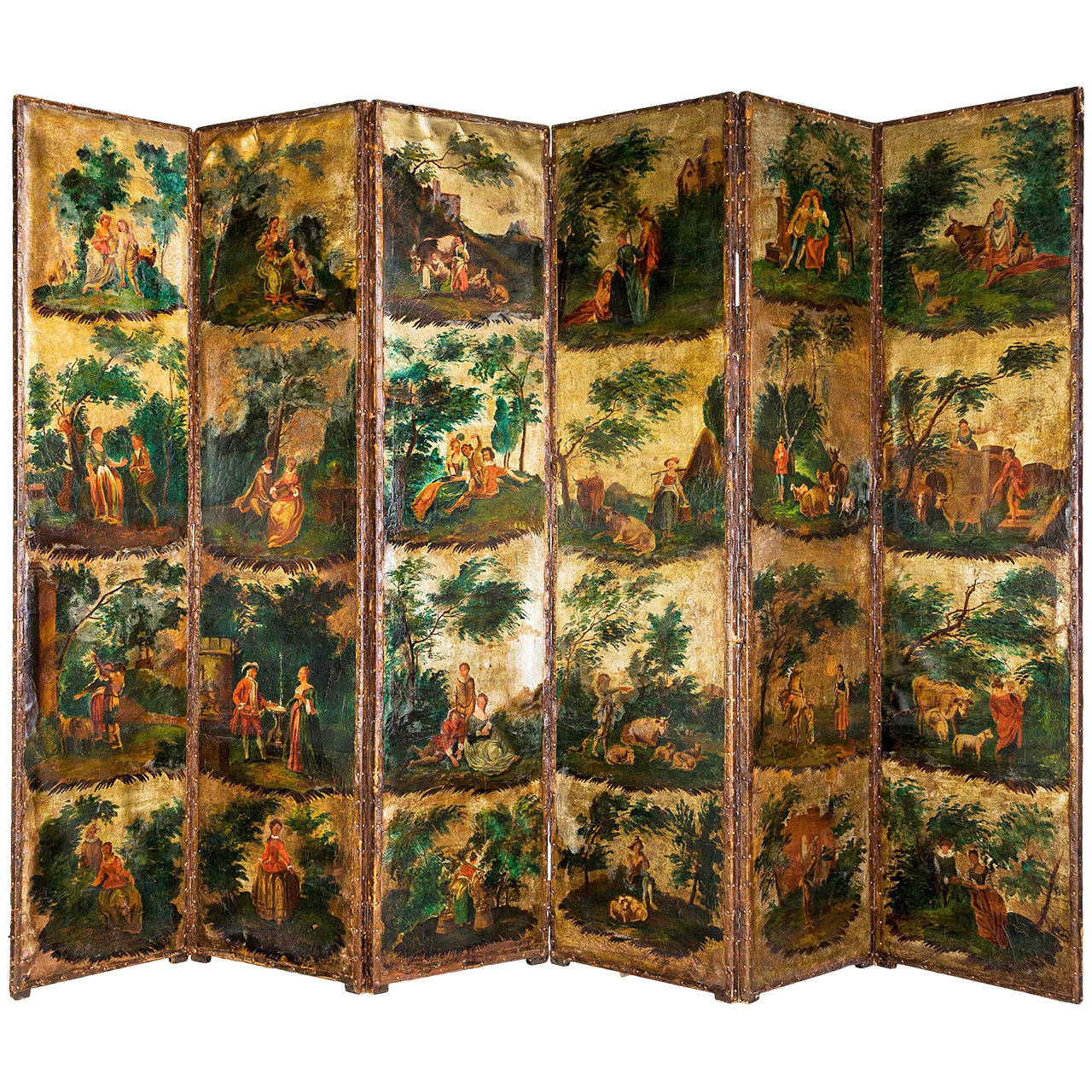 1stdibs Mid Six Fold Screen French in 2019 0dc1a32b abccf1ef59a f