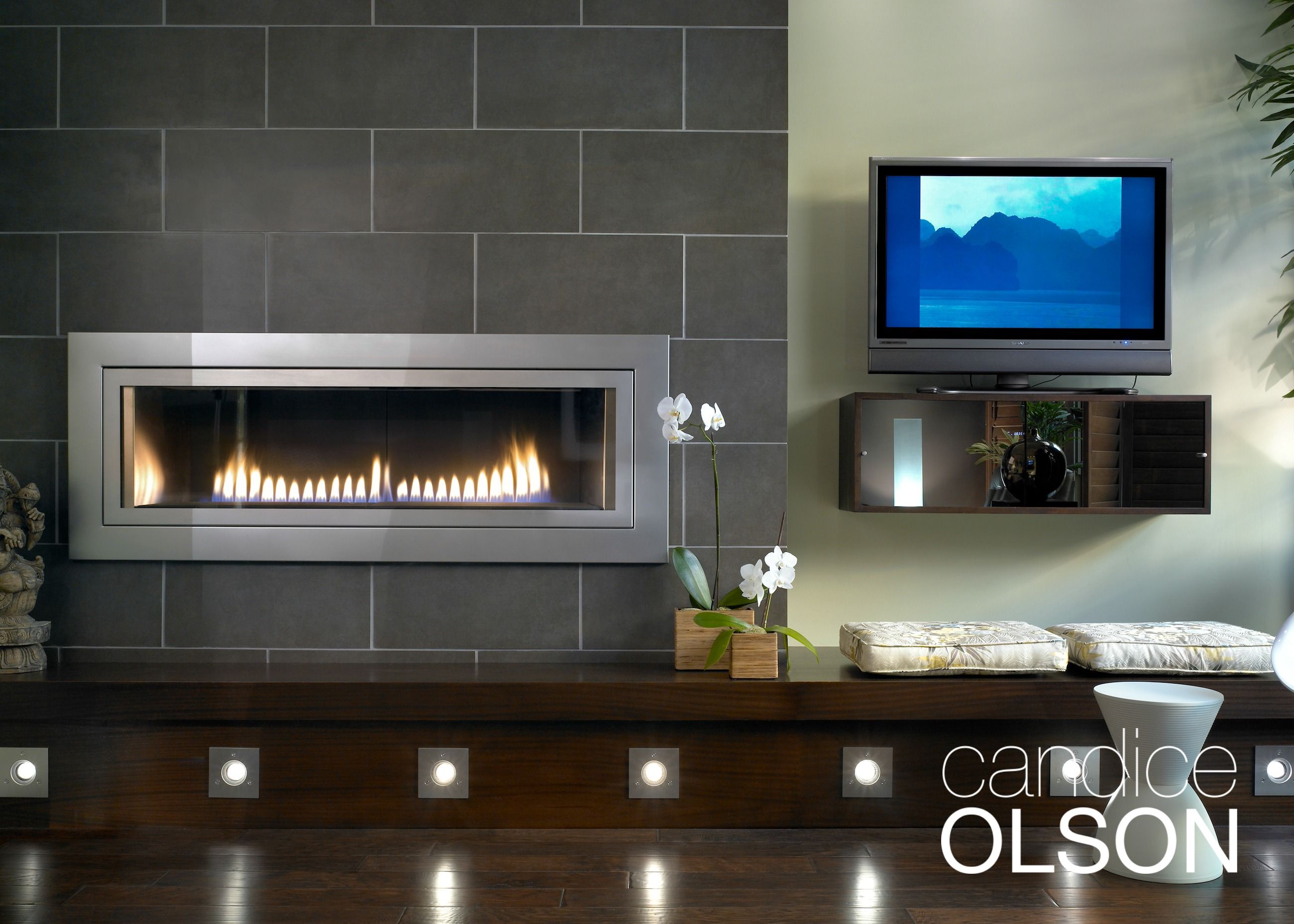 Mid Century Modern Electric Fireplace New the Focal Point Of This Living Room is the Fireplace A
