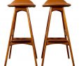 Mid Century Modern Fireplace tools Unique Mid Century Modern O D Mobler Danish Teak Bar Counter Stools A Pair