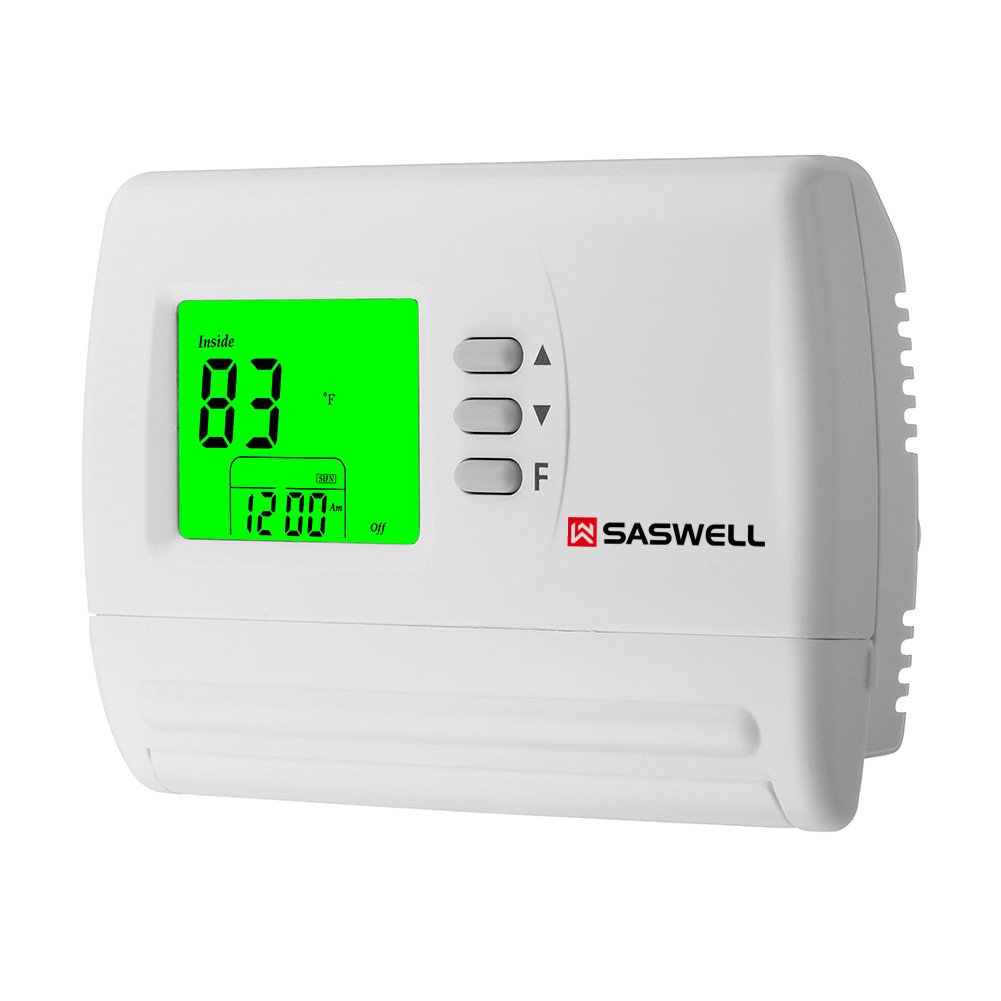 Millivolt thermostat for Gas Fireplace Unique Single Stage 5 2 Programmable thermostat 24 Volt or Millivolt System 1 Heat 1 Cool Saswell Sas900stk 2