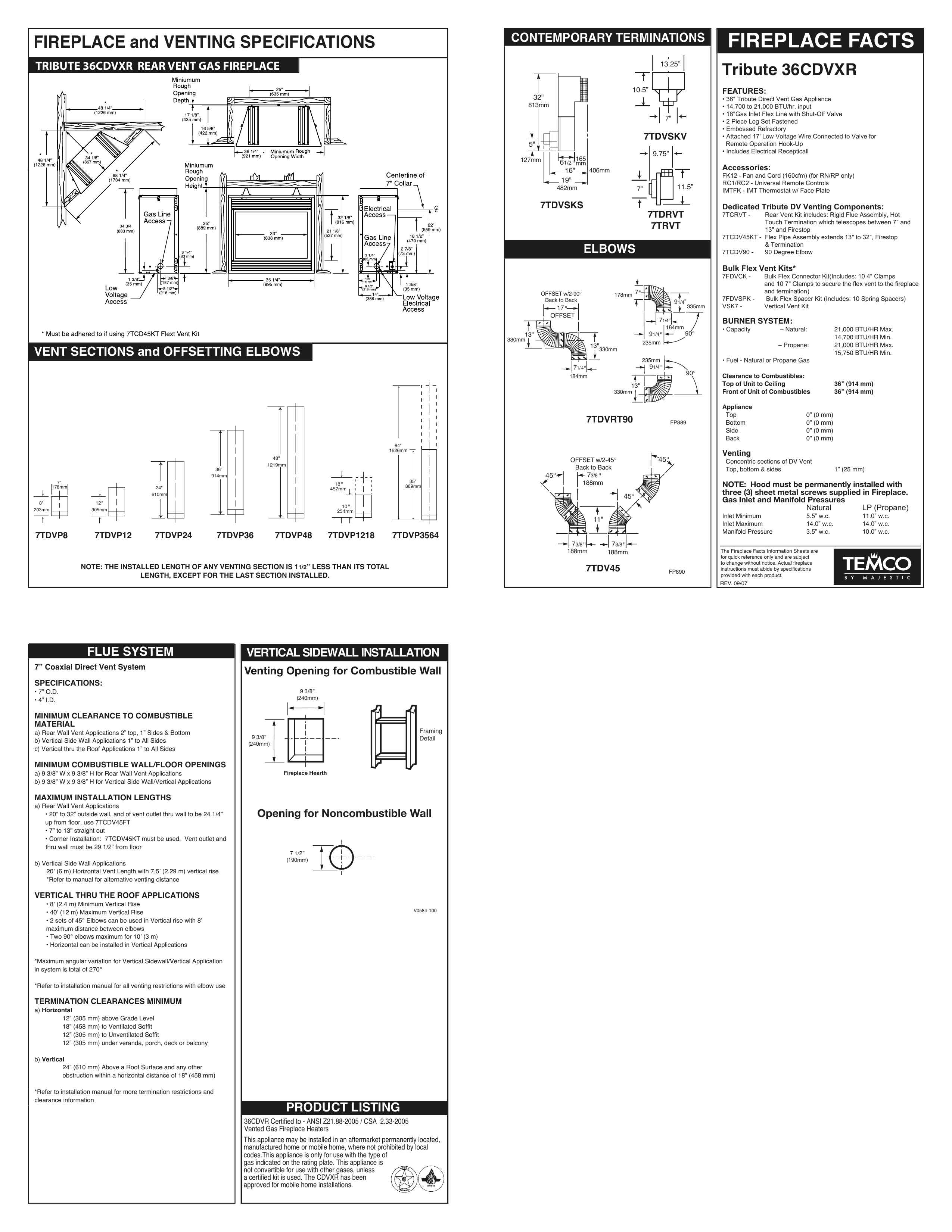 Minimum Distance Between Fireplace and Tv Unique Vermont Casting Indoor Fireplace 7tdvp48 User Manual