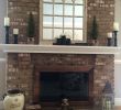 Mirror Over Fireplace Fresh Love This Distressed Windowpane Mirror I Found at Kirkland S