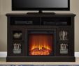 Mirrored Tv Stand with Fireplace Elegant Media Fireplace with Remote