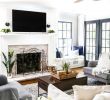 Modern Farmhouse Fireplace Awesome Diy Lime Washed Brick Fireplace Modern Farmhouse