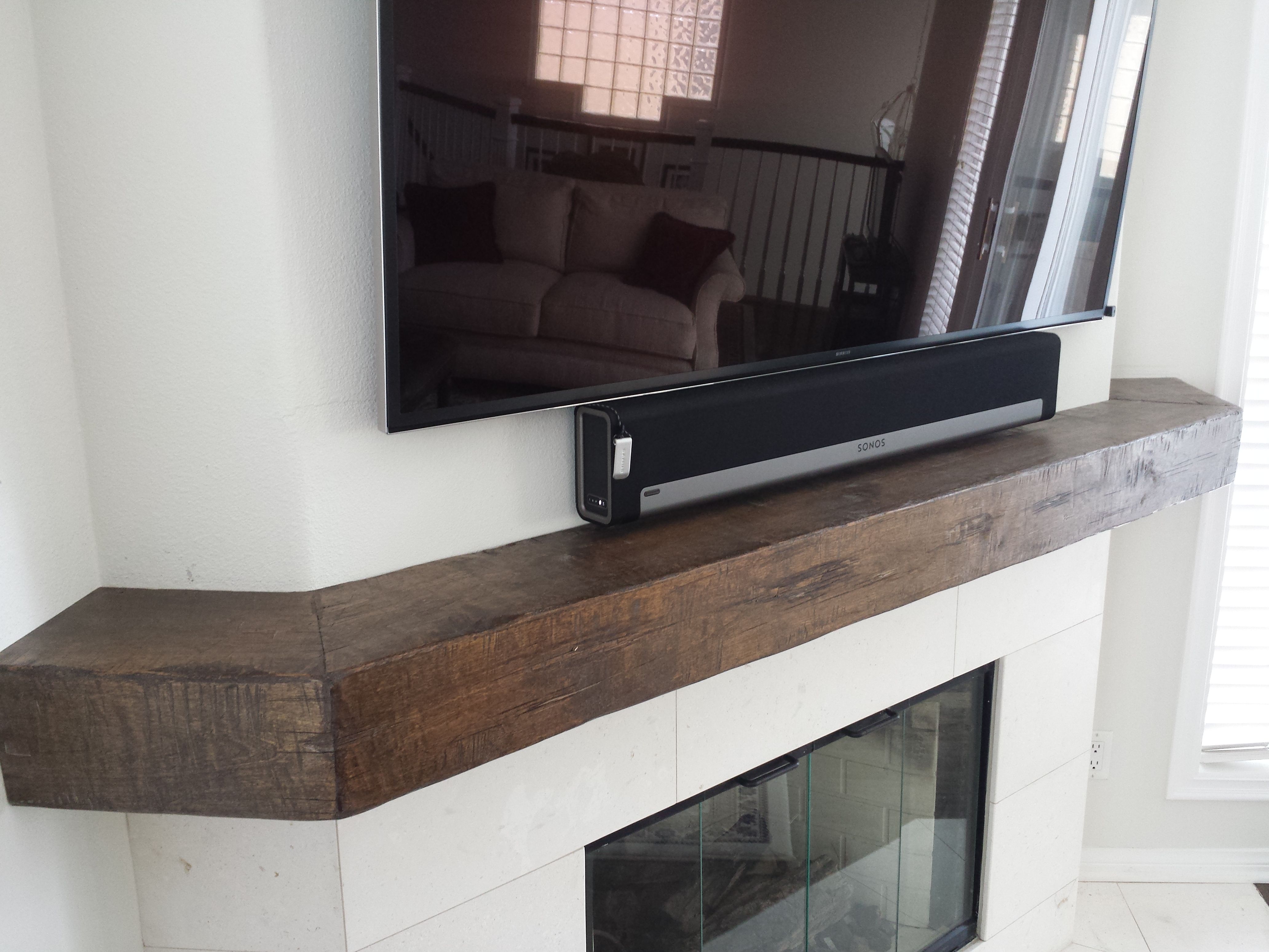 Distressed corner mantel shelf by TheMantelGuy 310 977 3d0d4d19ea f490f1e3b394f2b