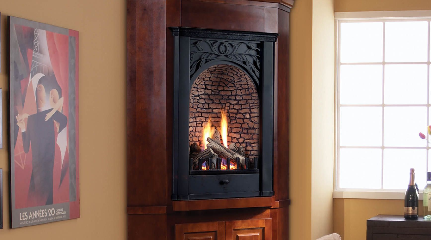 Modern Ventless Fireplace New Gasfireplaceinsertrepair In Vaughan Inside Gas Fireplace