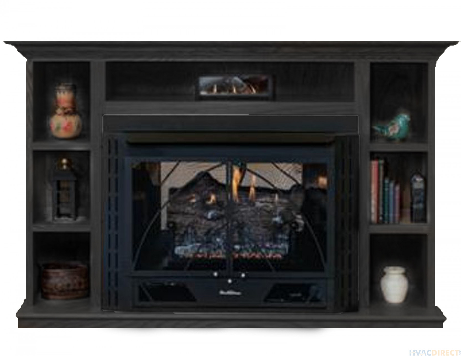 Buck Stove Model 34ZC Vent Free Gas Fireplace pakdm34presbl