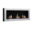 Modern Ventless Gas Fireplace Lovely Antarctic Star 52" Fireplace Ventless Built In Recessed Bio
