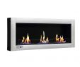 Modern Ventless Gas Fireplace Lovely Antarctic Star 52" Fireplace Ventless Built In Recessed Bio