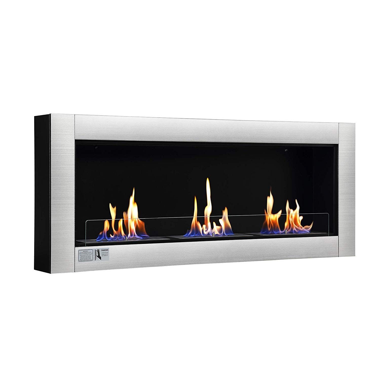 Modern Ventless Gas Fireplace Lovely Antarctic Star 52" Fireplace Ventless Built In Recessed Bio