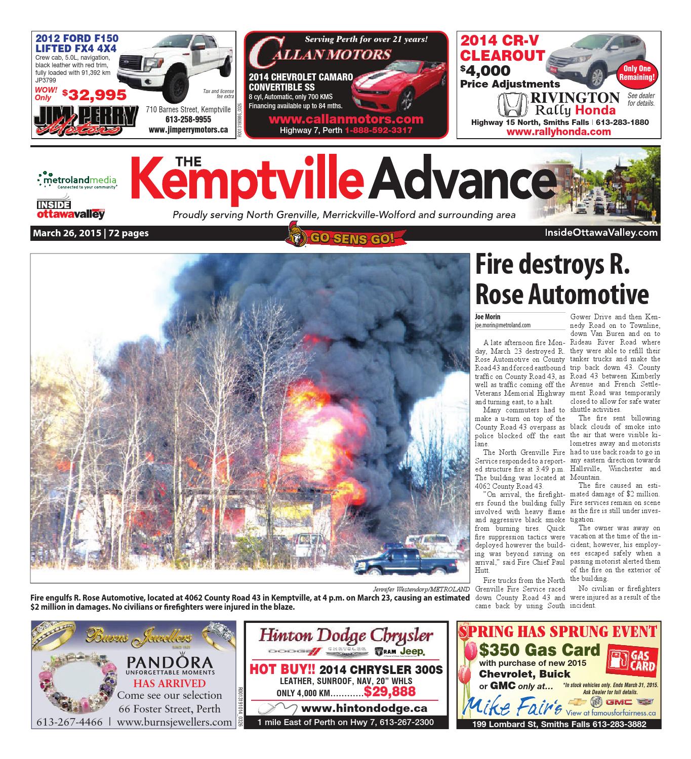 Montgomery Ward Fireplace Beautiful Kemptville by Metroland East Kemptville Advance issuu