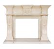 Natural Stone Fireplace Surround Fresh President Series Oxford 52 In X 62 In Cast Stone Mantel