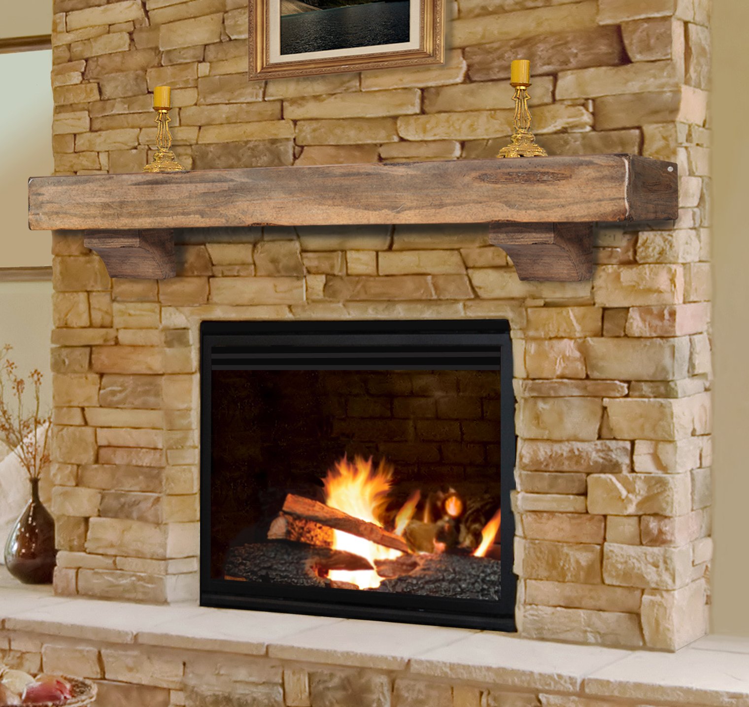 Non Combustible Fireplace Mantel Awesome Amazon Pearl Mantels Fireplace Mantel Shelves
