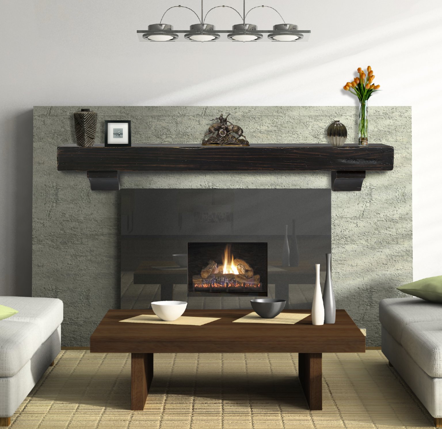 Non Combustible Fireplace Mantel Best Of Amazon Pearl Mantels Fireplace Mantel Shelves