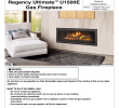 Non Combustible Fireplace Mantel Fresh Regency Ultimateâ¢ U1500e Gas Fireplace