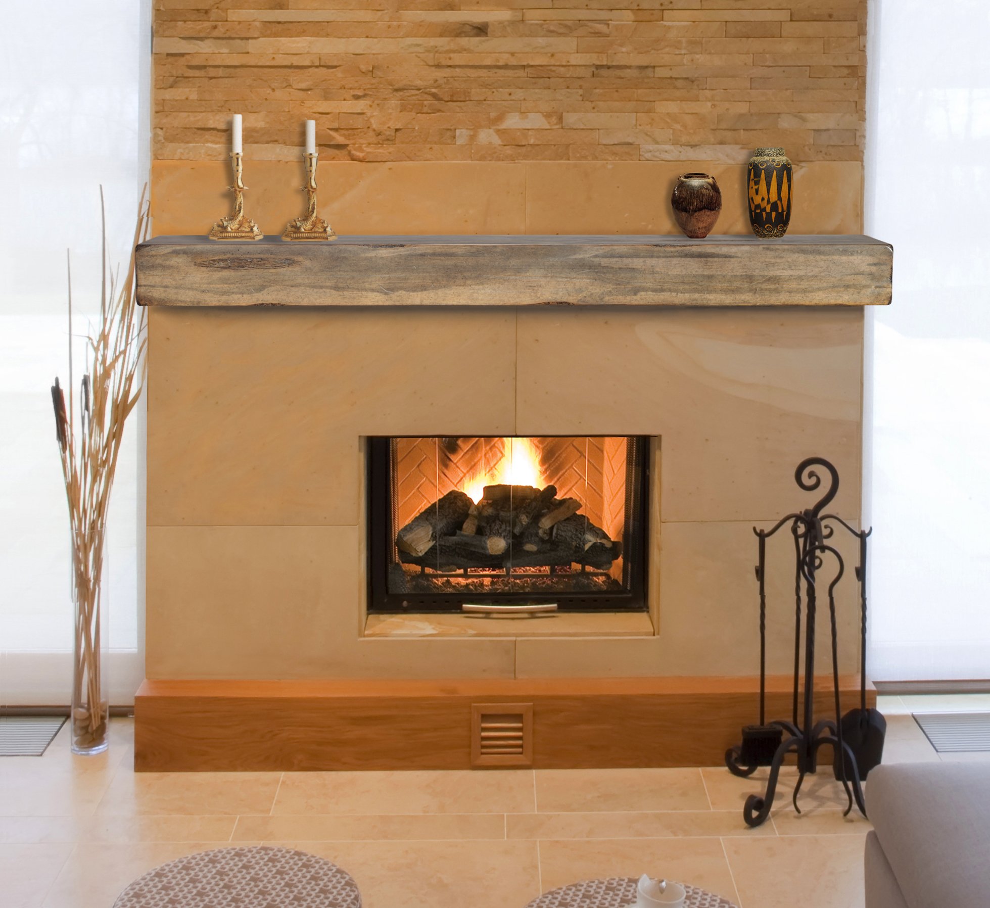 Non Combustible Fireplace Mantel Luxury Amazon Pearl Mantels Fireplace Mantel Shelves